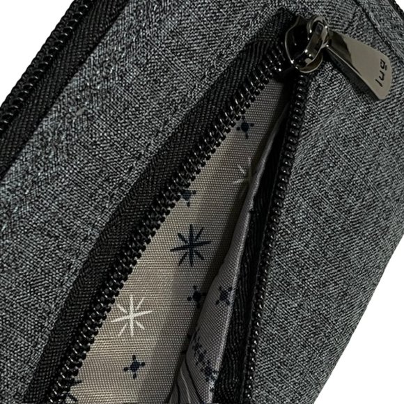 LUG Rodeo RFID-Protected Gray Quilted Wristlet - Picture 11 of 16